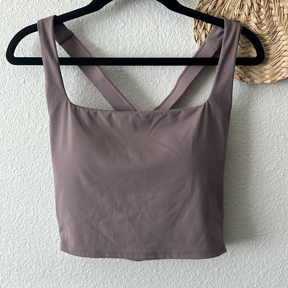 ALO Yoga Mauve Sports Bra